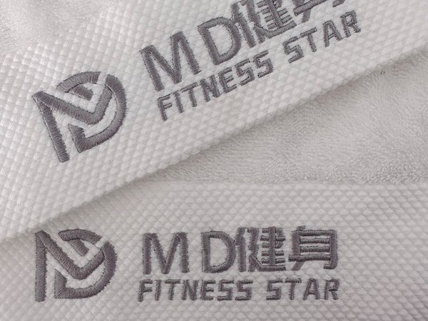 100% pure cotton gym sports towel customization, hotel soft face towel gift, white solid color