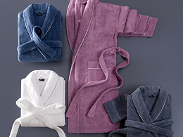 100% Cotton robe couple spa sleep set