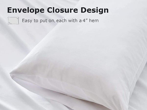 100% pure cotton fabric pure white bedding set